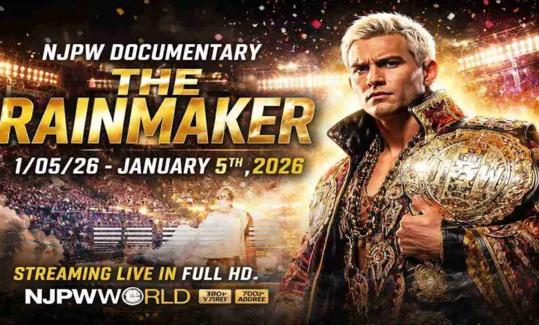NJPW Documentary The RainMaker 1/05/26 – 5th January 2026
