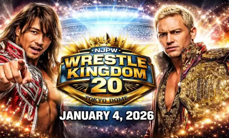 NJPW WRESTLE KINGDOM 20 in Tokyo Dome 1/04/26 – 4th January 2026