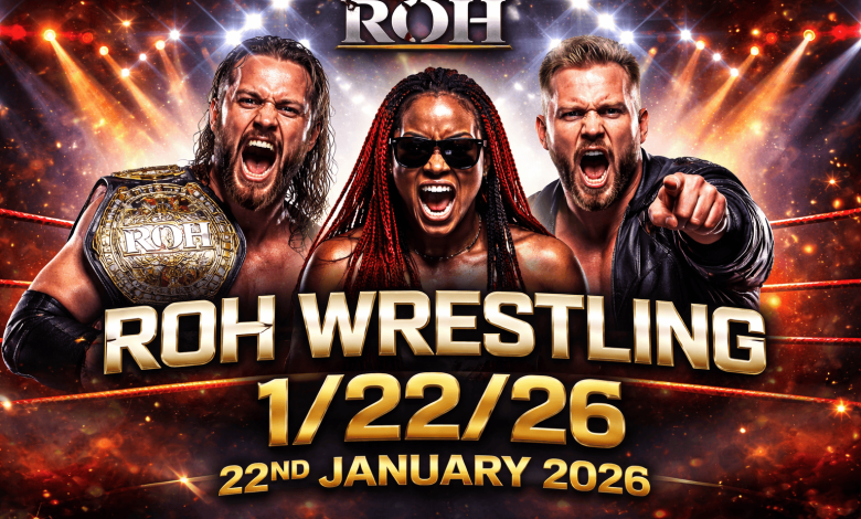 ROH Wrestling 12226 – 22nd January 2026