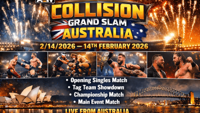 AEW Collision Grand Slam Australia – 2142026 –14th February 2026