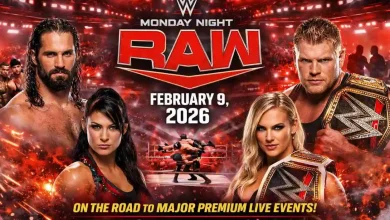WWE Raw 2926 – 9th February 2026