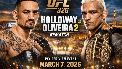 UFC 326 Holloway vs Oliveira 2 PPV Pay Per View 3726 – 7th March 2026