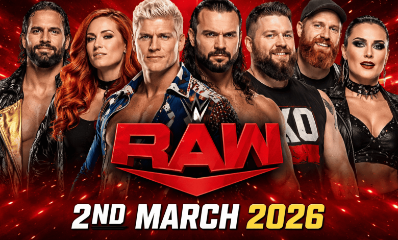 WWE Raw 3226 – 2nd March 2026