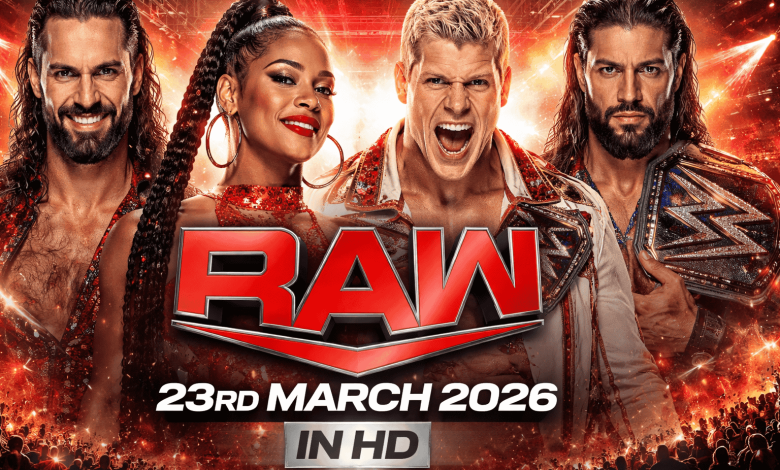 WWE Raw 32326 – 23rd March 2026 In HD
