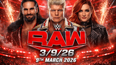 WWE Raw 3926 – 9th March 2026