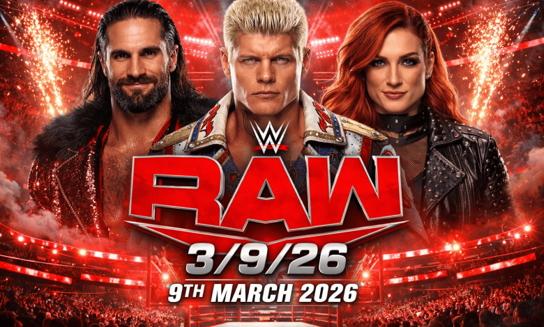 WWE Raw 3926 – 9th March 2026