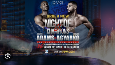 Adams vs Agyarko PPV 4/11/26 – 11th April 2026