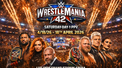 WWE WrestleMania 42 2026 Saturday Day 1 PPV 41826 – 18th April 2026